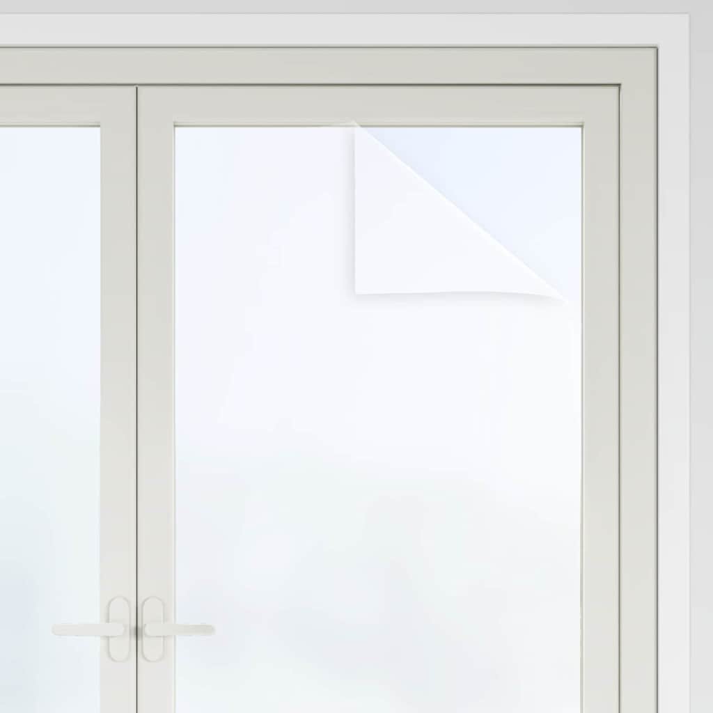 Static Window Film Frosted White 90 x 2000 cm PVC