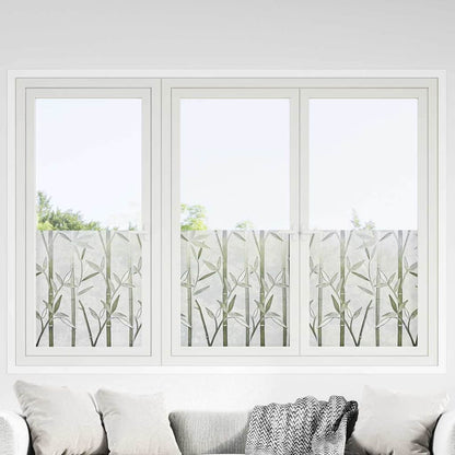Static Window Film Bamboo Pattern 45 x 500 cm PVC