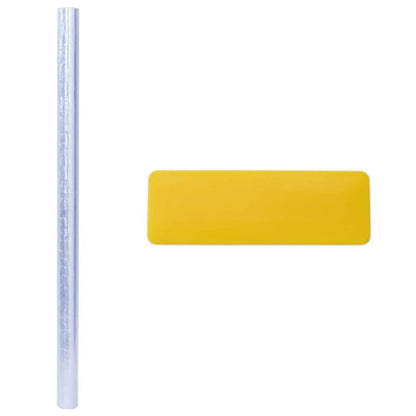 Static Window Film Transparent 60 x 1000 cm PVC