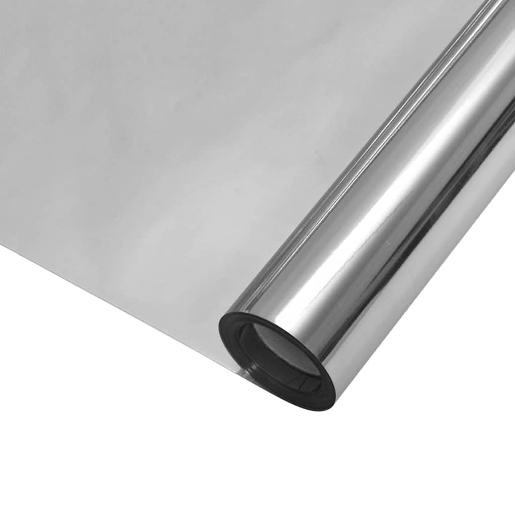 Static Reflective Solar Window Film Silver 90 x 2000 cm PVC