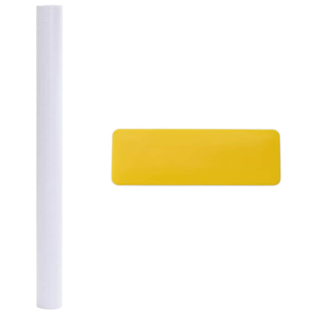 Self-adhesive Window Film Frosted Grey 45 x 1000 cm PVC