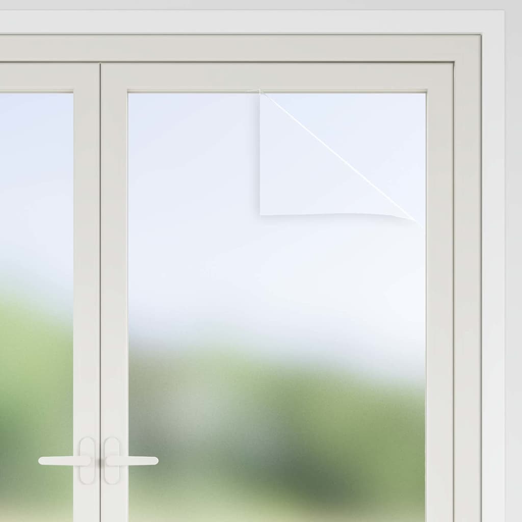 Self-adhesive Window Film Frosted Grey 45 x 1000 cm PVC