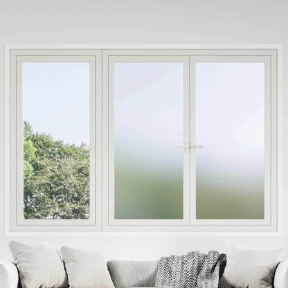 Self-adhesive Window Film Frosted Grey 45 x 1000 cm PVC