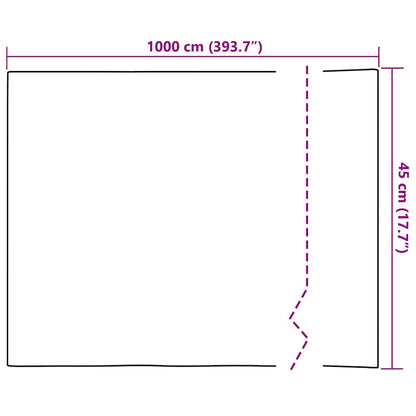 Self-adhesive Window Film Frosted Grey 45 x 1000 cm PVC