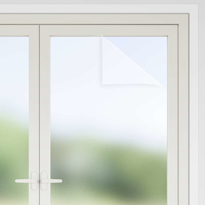 Self-adhesive Window Film Frosted White 45 x 2000 cm PVC