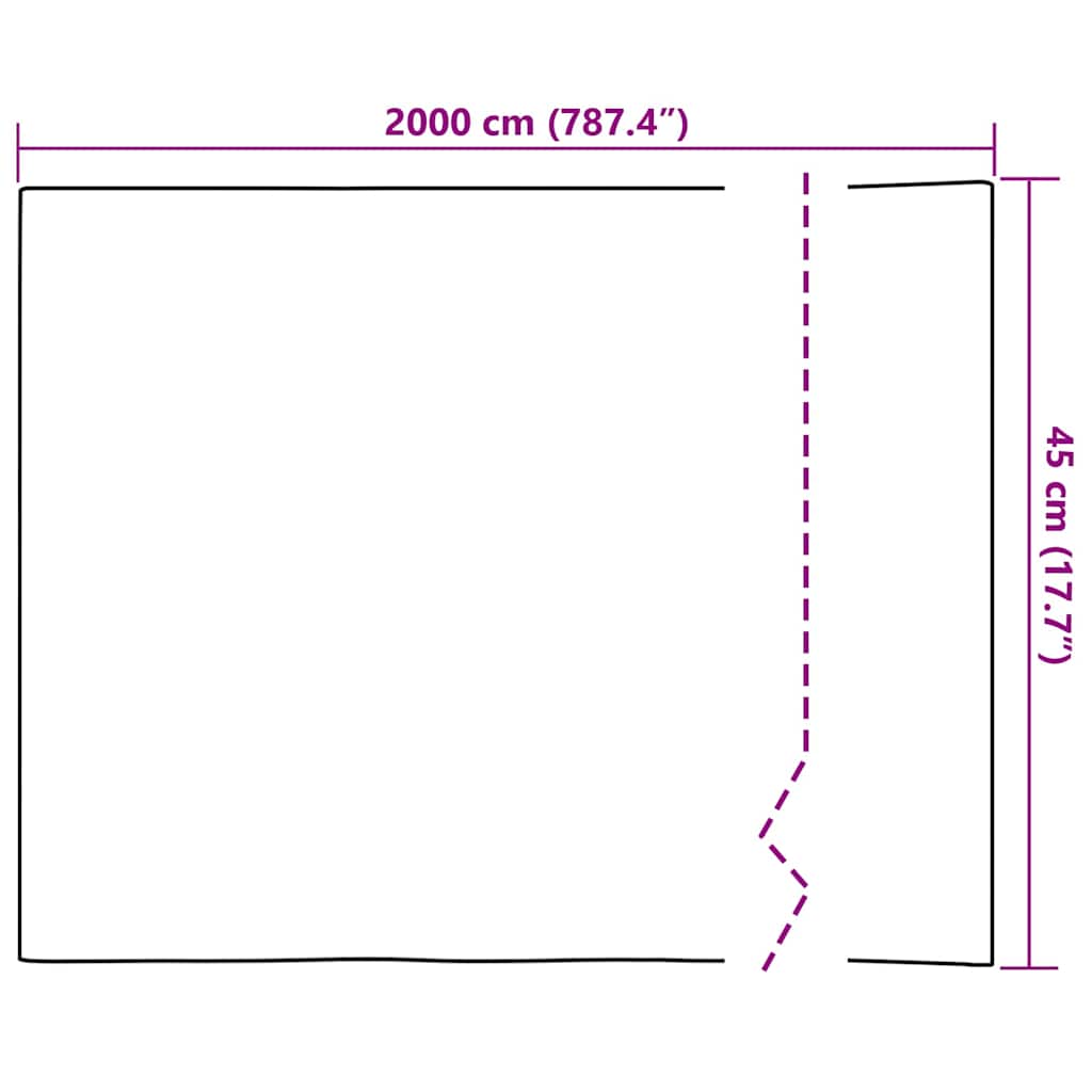 Self-adhesive Window Film Frosted White 45 x 2000 cm PVC