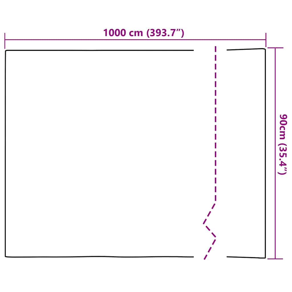Self-adhesive Window Film Frosted White 90 x 1000 cm PVC
