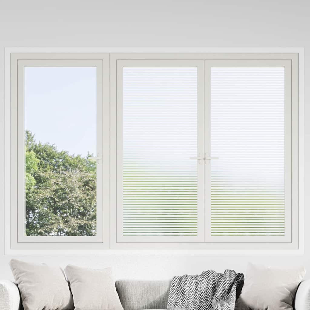 Self-adhesive Window Film Frosted stripes 60 x 2000 cm PVC