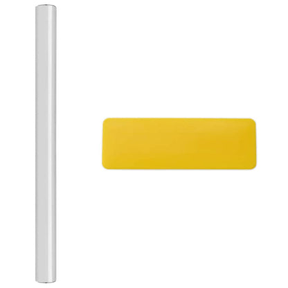Self-adhesive Mirror Film 60 x 200 cm 2 pcs Silver PET