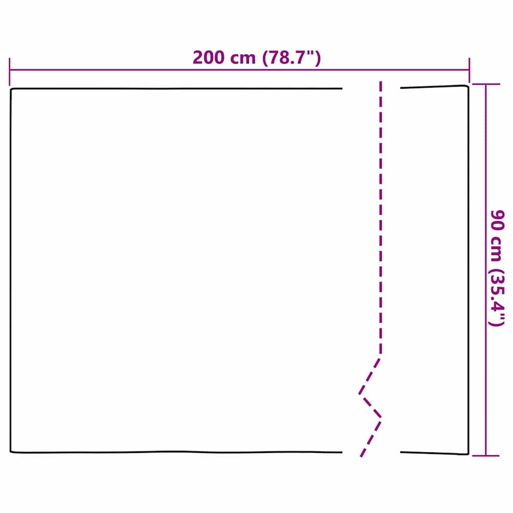 Self-adhesive Mirror Film 90 x 200 cm 2 pcs Silver PET