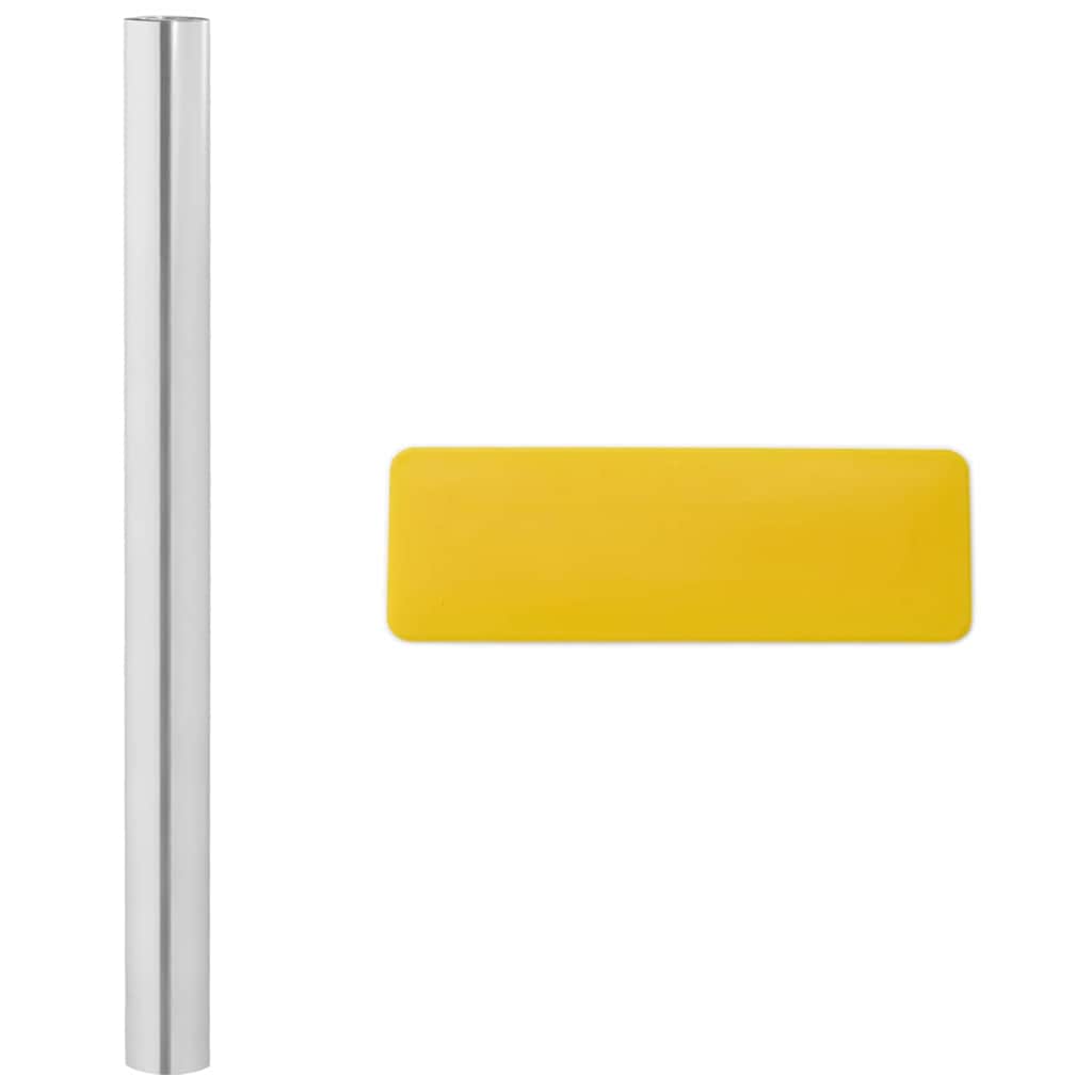Furniture Sticker Silver 90 x 500 cm Plastic