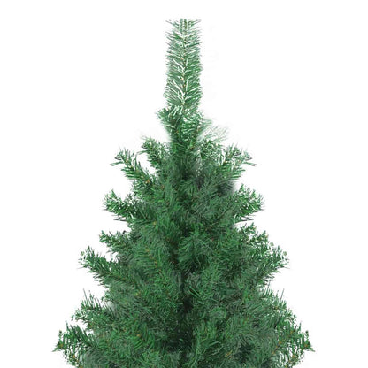 Christmas Tree with Decorative String Lights Green 400 cm PVC