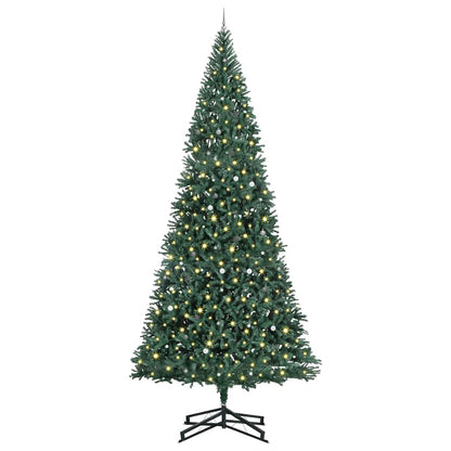 Artificial Pre-lit Christmas Tree with Ball Set Green 500 cm
