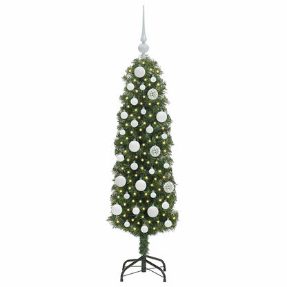 Artificial Christmas Tree with 150 LEDs with Stand Green 120 cm
