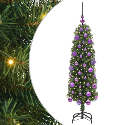 Artificial Christmas Tree with 150 LEDs with Stand Green 120 cm