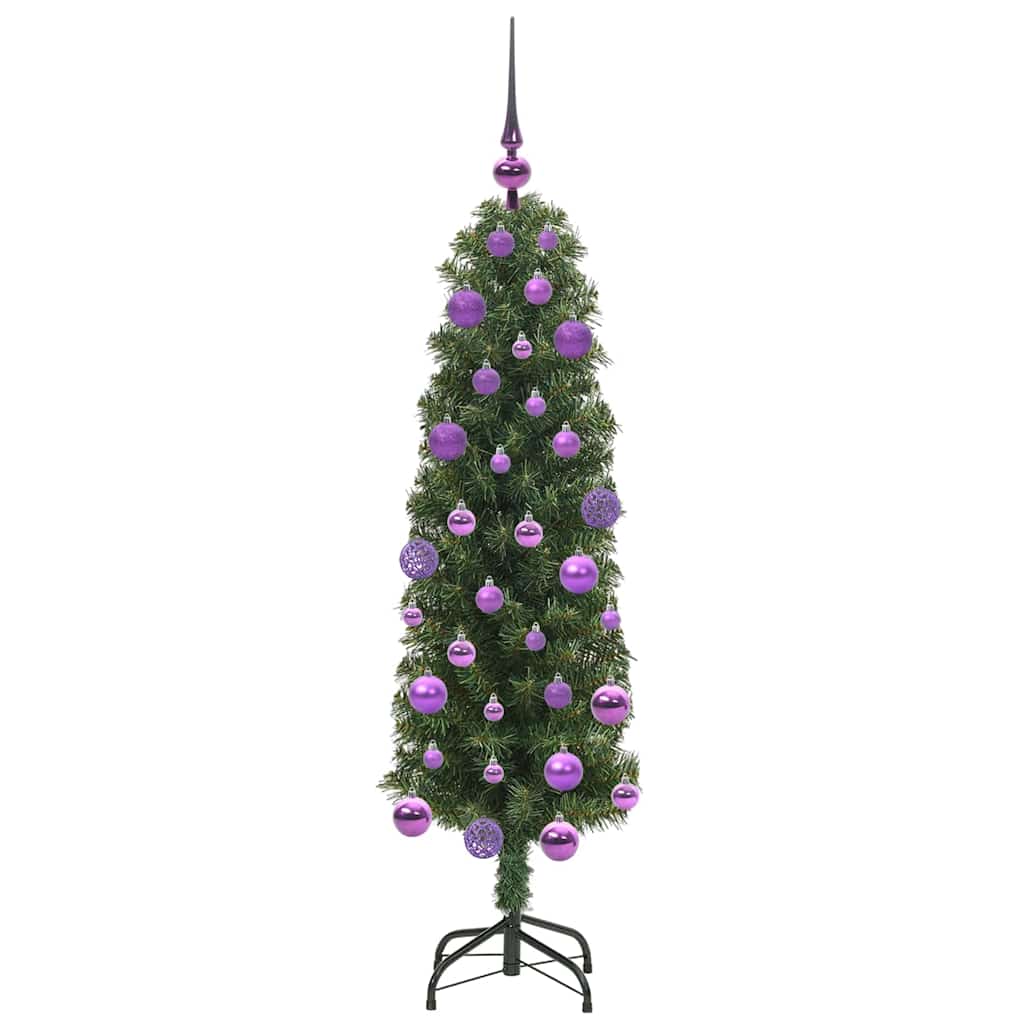 Artificial Christmas Tree with 150 LEDs with Stand Green 120 cm