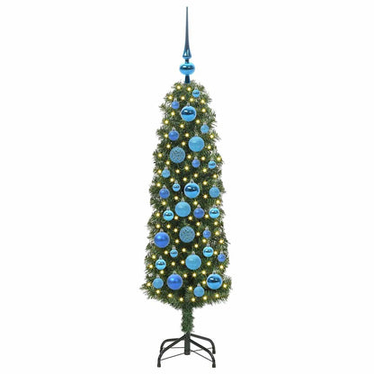 Artificial Christmas Tree with 150 LEDs with Stand Green 120 cm