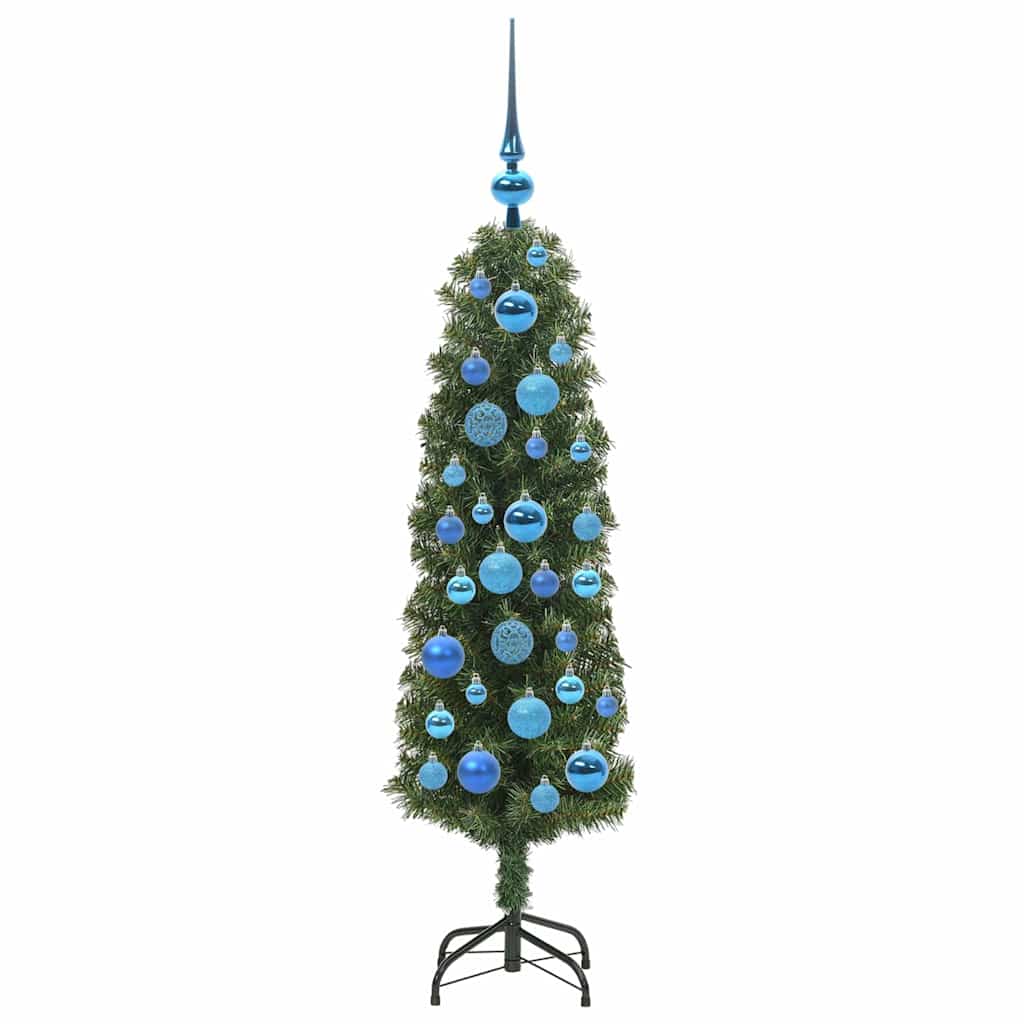 Artificial Christmas Tree with 150 LEDs with Stand Green 120 cm