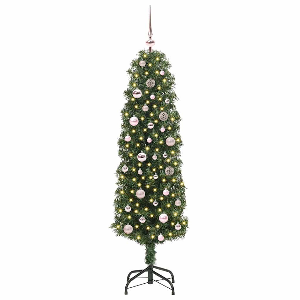 Artificial Christmas Tree with 150 LEDs with Stand Green 150 cm