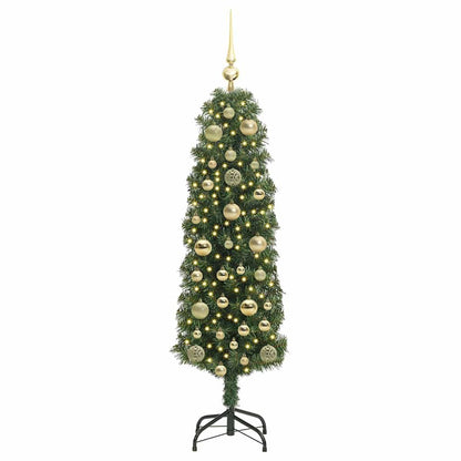 Artificial Christmas Tree with 150 LEDs with Stand Green 150 cm