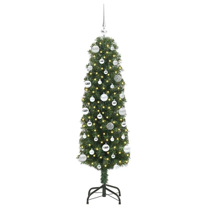 Artificial Christmas Tree with 150 LEDs with Stand Green 150 cm