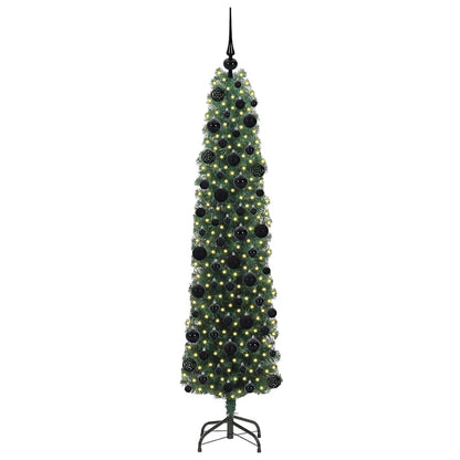 Artificial Christmas Tree with 300 LEDs with Stand Green 180 cm