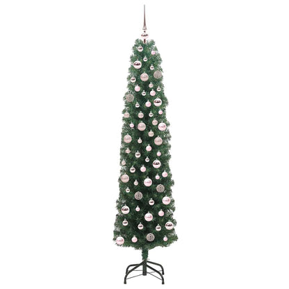 Artificial Christmas Tree with 300 LEDs with Stand Green 180 cm