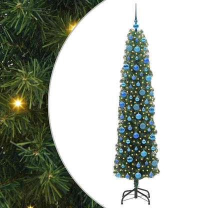 Artificial Christmas Tree with 300 LEDs with Stand Green 180 cm
