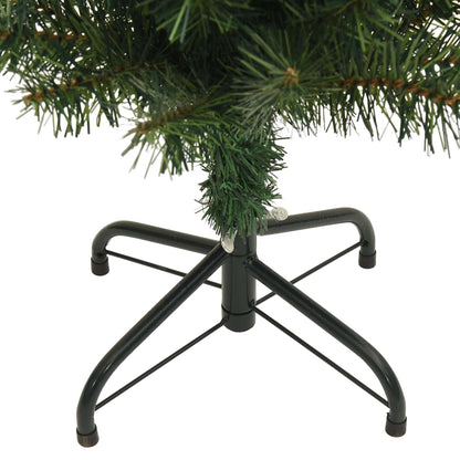 Artificial Christmas Tree with 300 LEDs with Stand Green 210 cm