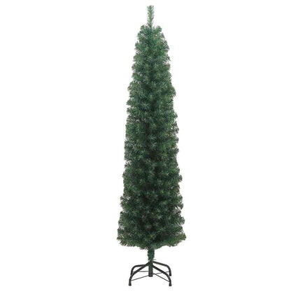Artificial Christmas Tree with 300 LEDs with Stand Green 210 cm