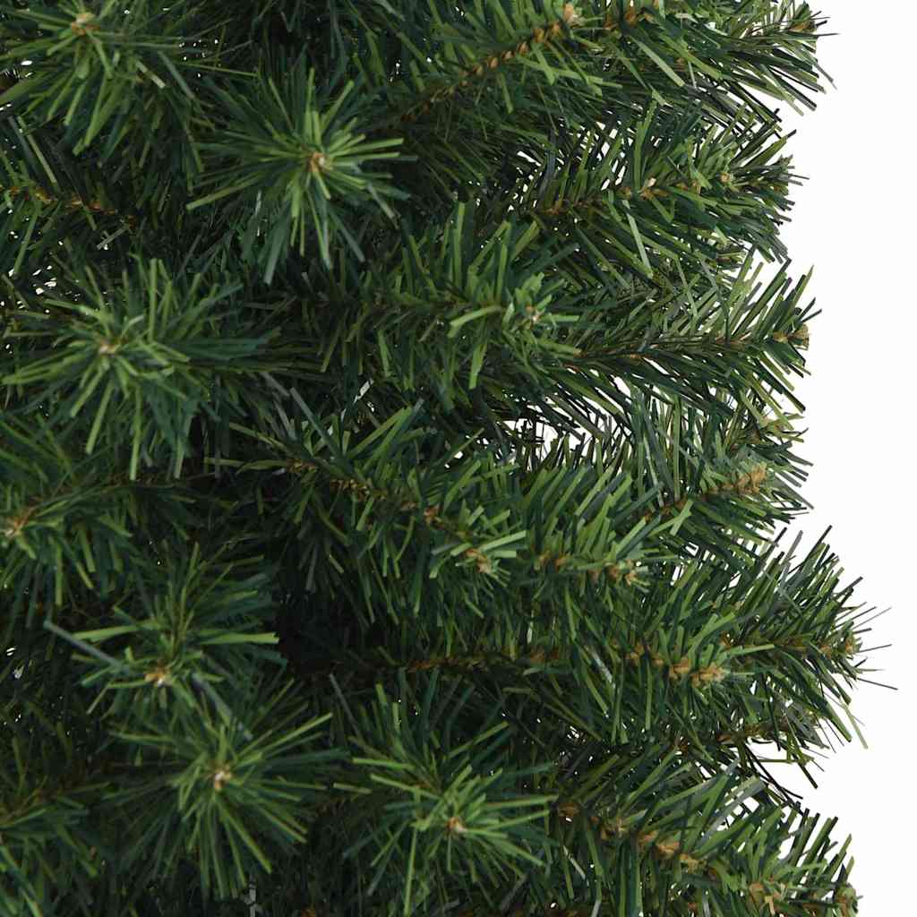Artificial Christmas Tree with 300 LEDs with Stand Green 210 cm