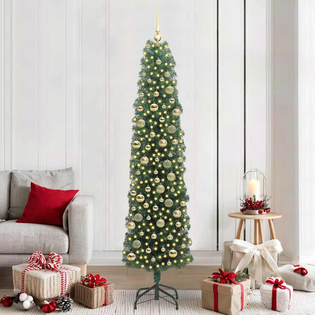 Artificial Christmas Tree Green 210 cm