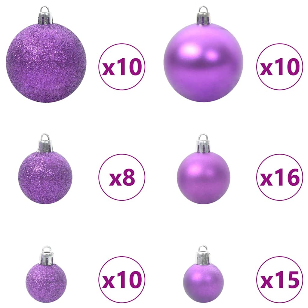 Artificial Christmas Tree with 300 LEDs with Stand Green 210 cm