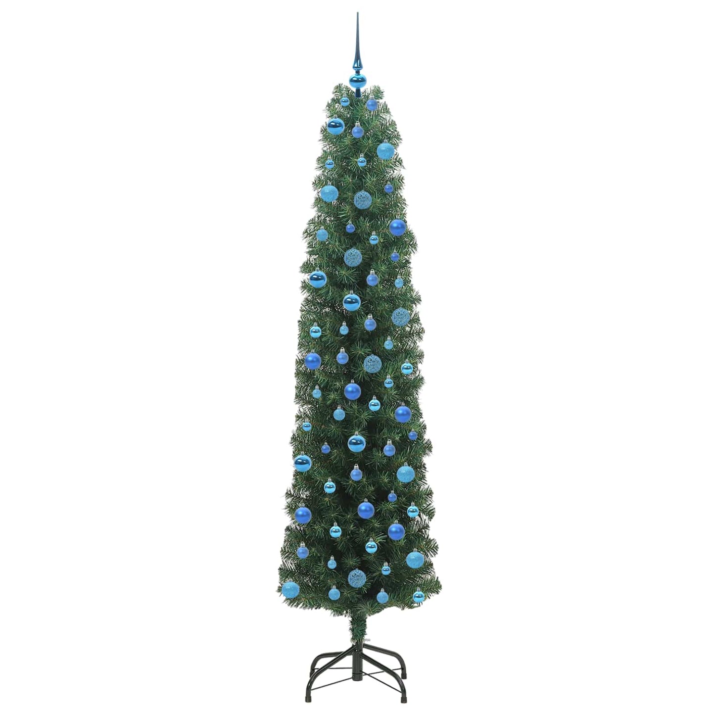 Artificial Christmas Tree with 300 LEDs with Stand Green 240 cm