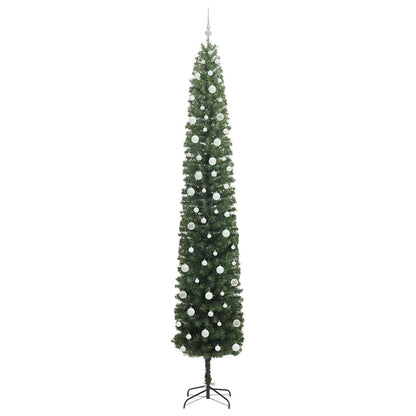 Artificial Christmas Tree with 300 LEDs with Stand Green 270 cm