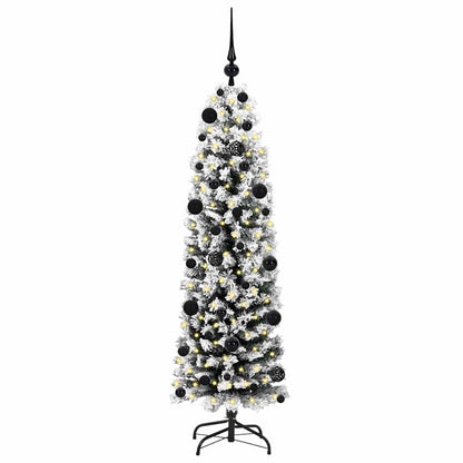 Artificial Christmas Tree with 150 LEDs with Stand Green 150 cm