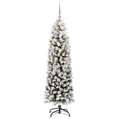 Artificial Christmas Tree with 150 LEDs with Stand Green 150 cm