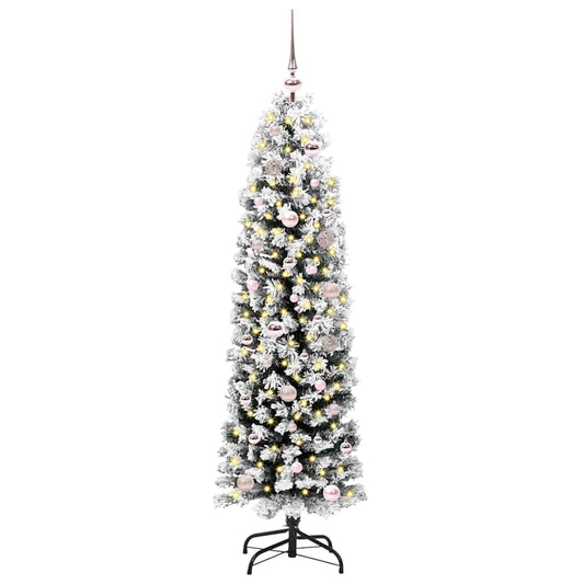 Artificial Christmas Tree with 150 LEDs with Stand Green 150 cm