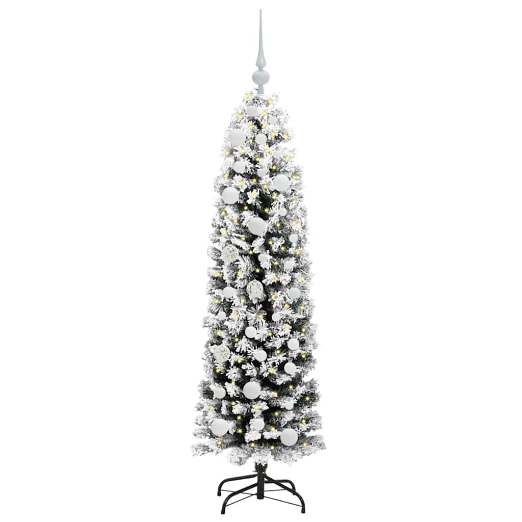 Artificial Christmas Tree with 150 LEDs with Stand Green 150 cm