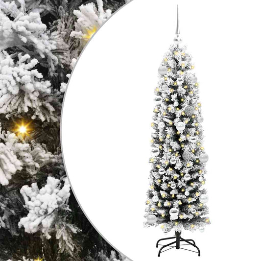 Artificial Christmas Tree with 150 LEDs with Stand Green 150 cm