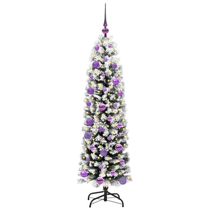 Artificial Christmas Tree with 150 LEDs with Stand Green 150 cm