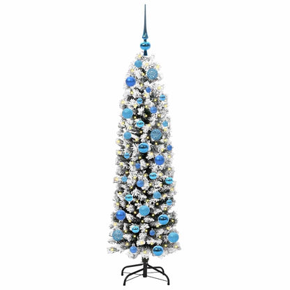 Artificial Christmas Tree with 150 LEDs with Stand Green 150 cm
