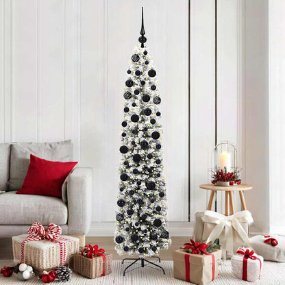Artificial Christmas Tree with 300 LEDs with Stand Green 180 cm