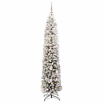 Artificial Christmas Tree with 300 LEDs with Stand Green 180 cm