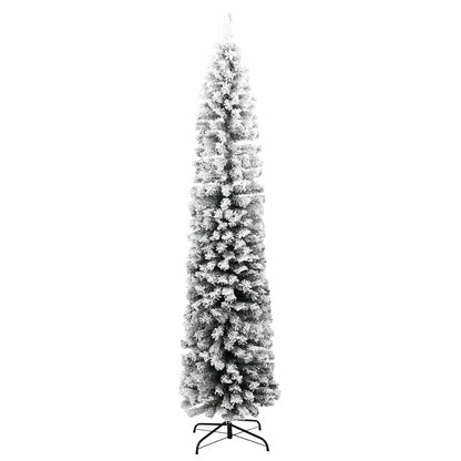 Artificial Christmas Tree Green and White 180 cm