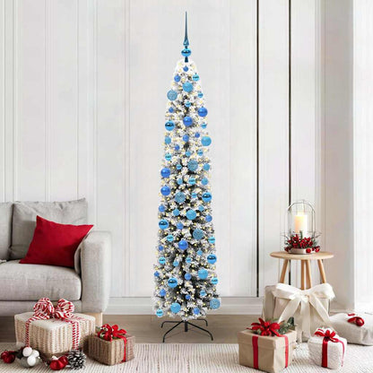 Artificial Christmas Tree with 300 LEDs with Stand Green 180 cm