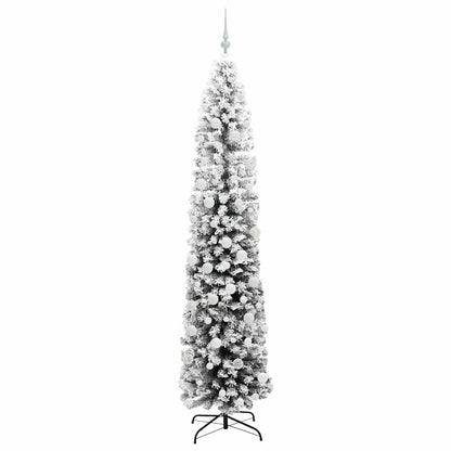 Artificial Christmas Tree with 300 LEDs with Stand Green 210 cm