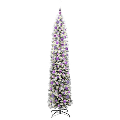Artificial Christmas Tree with 300 LEDs with Stand Green 210 cm
