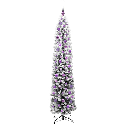 Artificial Christmas Tree with 300 LEDs with Stand Green 210 cm