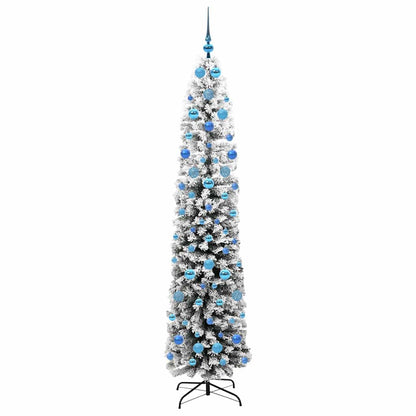 Artificial Christmas Tree with 300 LEDs with Stand Green 210 cm